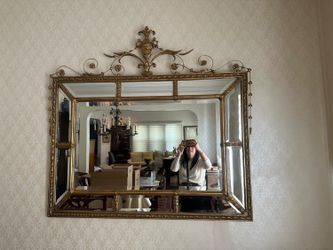 Adams Brothers Style Gilt Mirror Breathtaking Mirror!