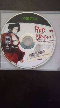 Red Ninja: End of Honor Xbox Game Disc