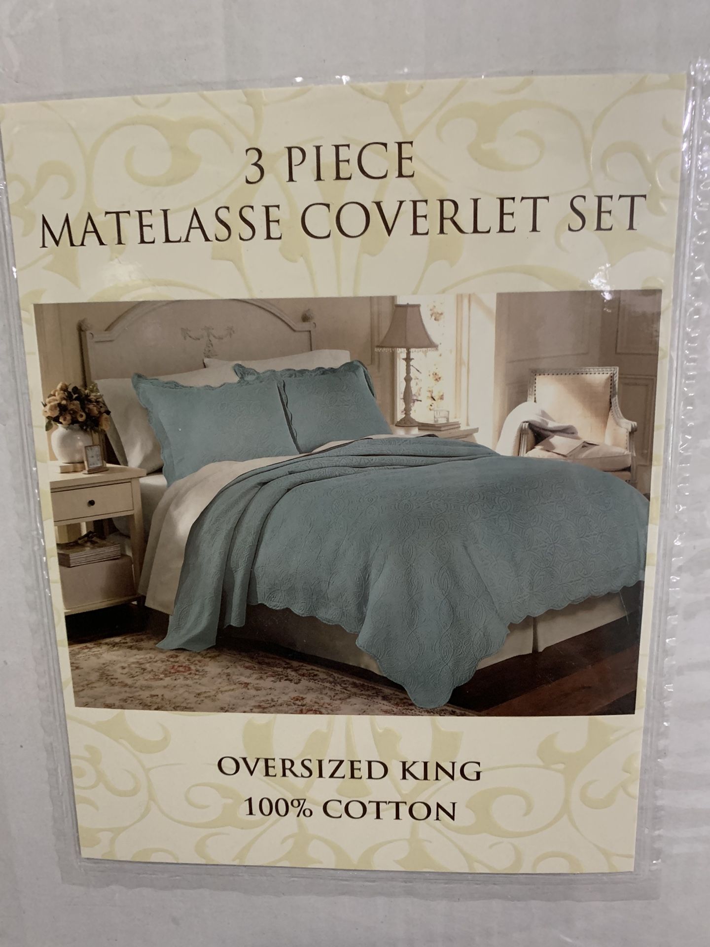 King bed set (used)