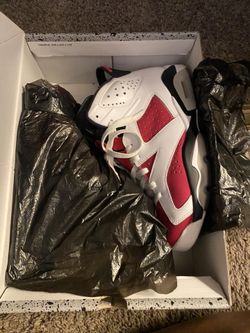 2014 Nike Air Jordan VI “Carmine” Size 7.5