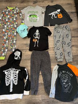 Boys 5t Halloween clothing bundle