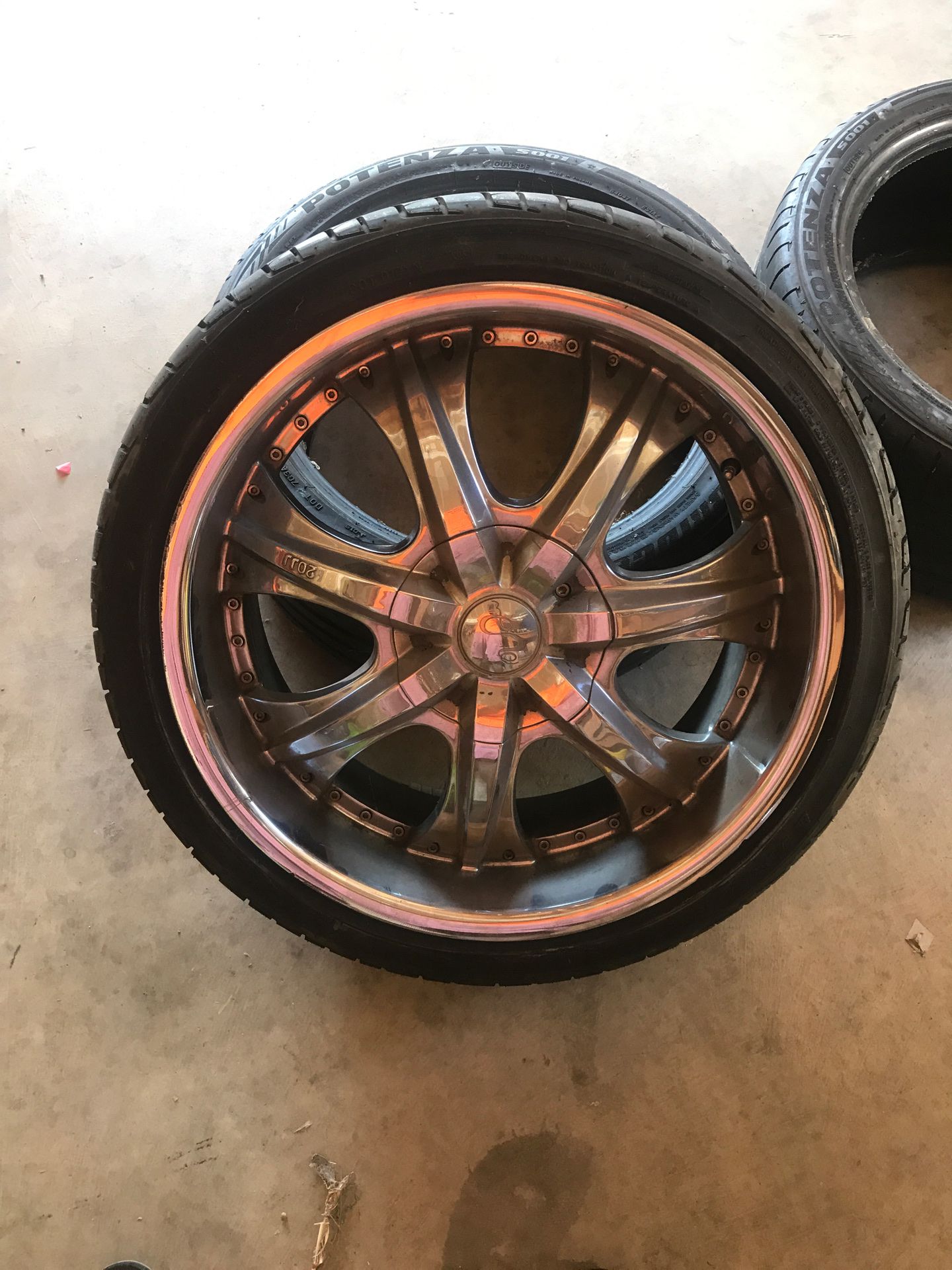 245/35/20 tires with rims