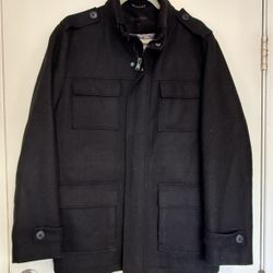 Calvin Klein - Black Wool  Insulated Jacket 