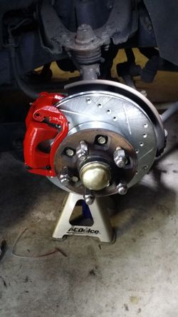 Cadillac CTS Slotted Rotors