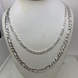 Silver Figaro Chain Brand New 