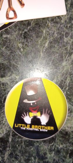 promotional sticker for the hip-hop album The Minstrel Show by the group Little Brother, released originally in 2005