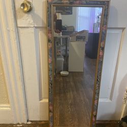 Floral Frame Mirror