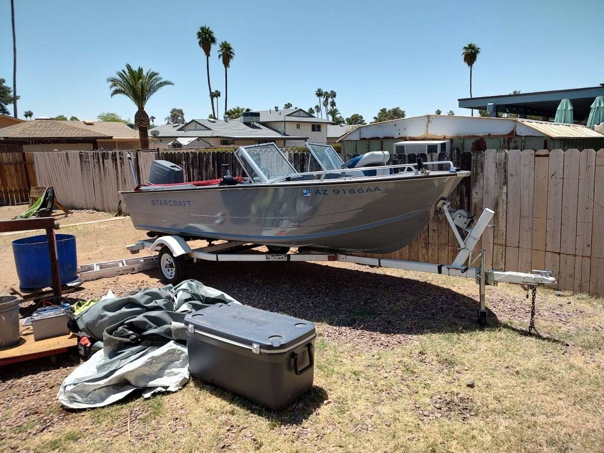 1985 StarCraft aluminum boat Ss