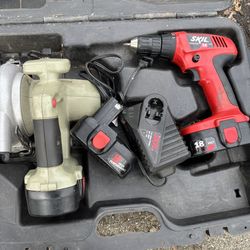 Cordless Circular Saw And Drill