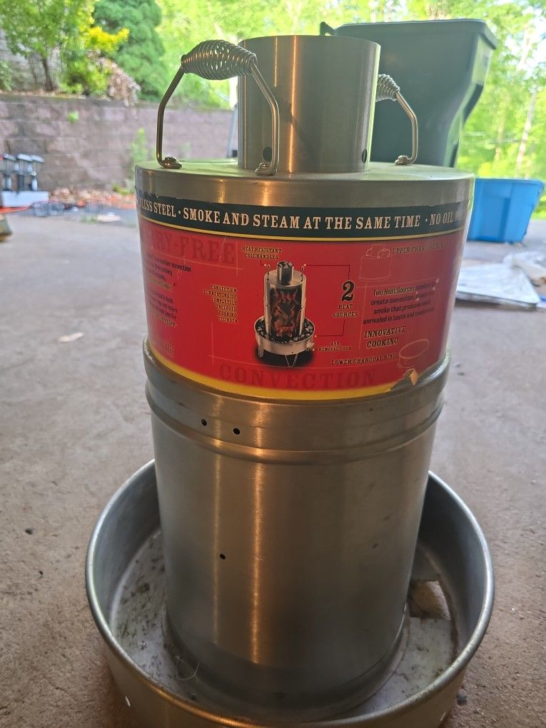 Stainless Steel Smoke And Steam