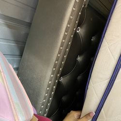 King size Mattress + Bed Frame