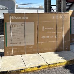 100 HISENSE ULED U70N 4K HDR SMART TV
