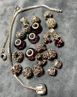 Chain and Charms for make your own Charm Bracelet