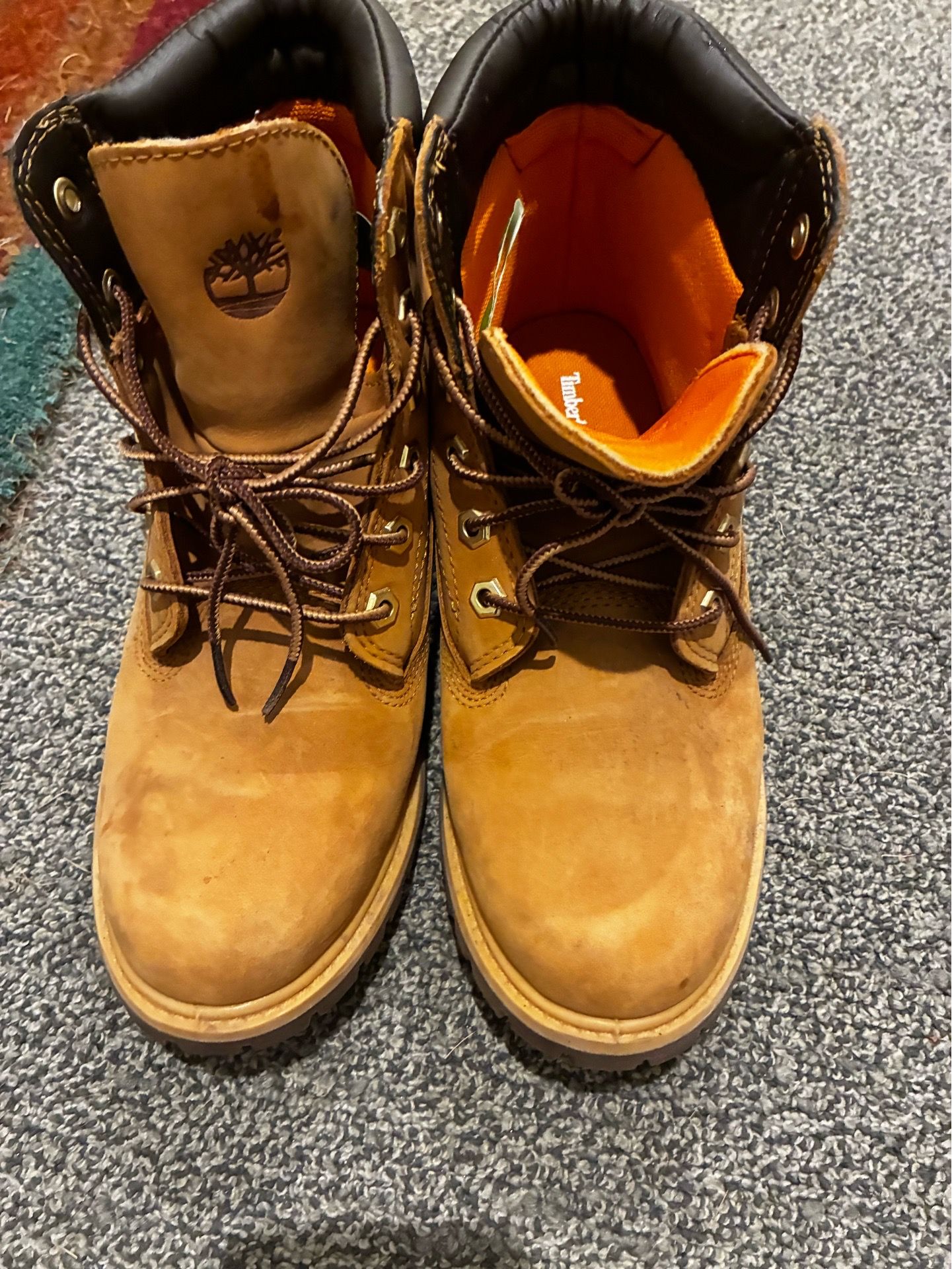 Timberland boots. Woman’s Size 7.5.