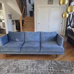 3 Piece Designer Sofa and Lamp