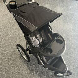 Black Trend Expedition Jogger Stroller 