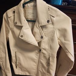 New Kids Leather Jacket size 10 
