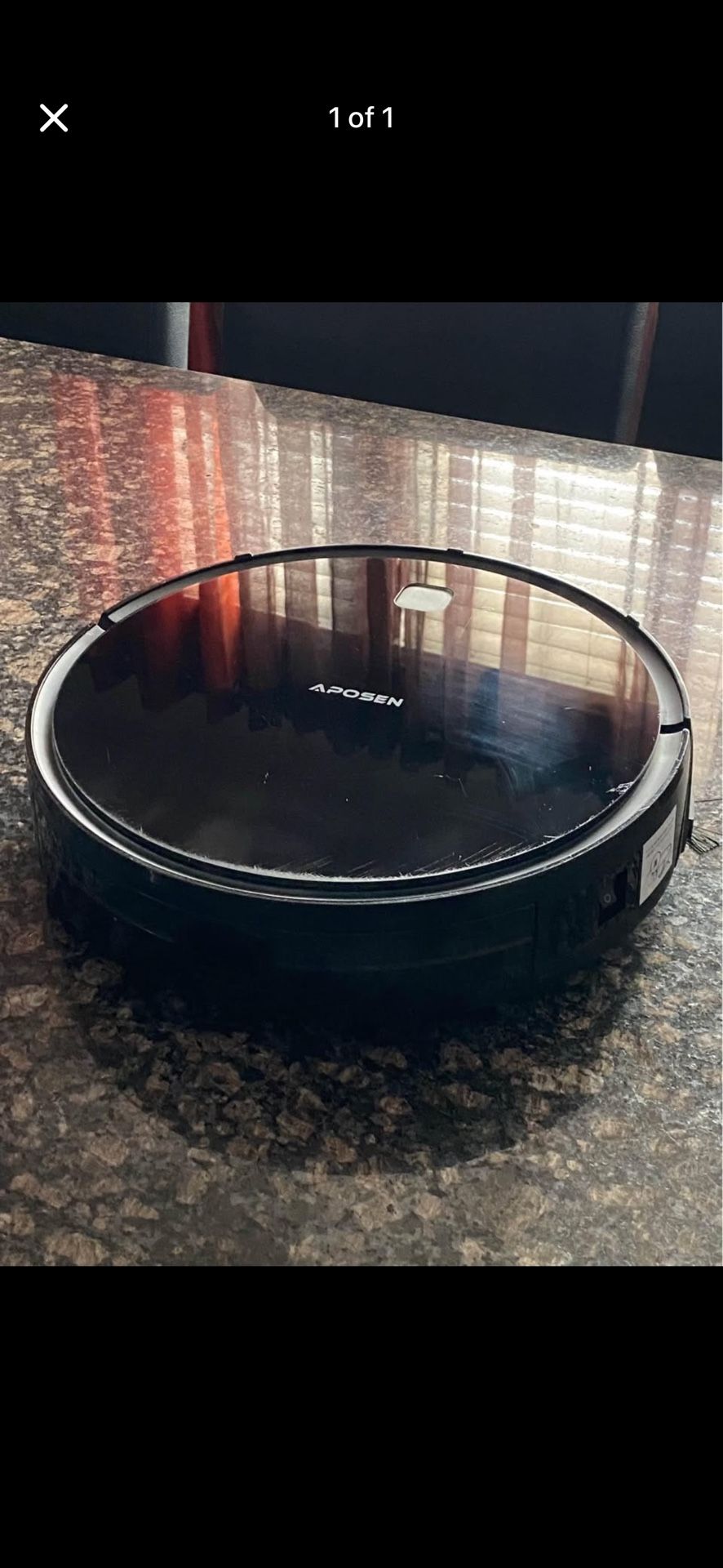 Robot Vacuum Cleaner APOSEN Smart WiFi SELL AS IS