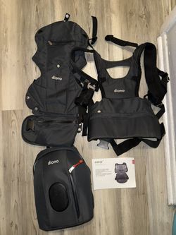 Diono Carus Multifunctional Baby Carrier/Baby Bag Combo $60firm Fcfs