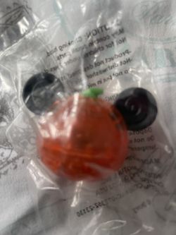 New Disney Mickey Pumpkin Glow Cube -limited Release 