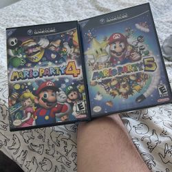 Mario Party 4&5 Mint and Sealed