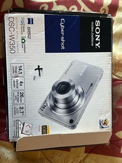 Sony Cyber-shot DSC-W350 Digital Camera – NEW Factory Sealed