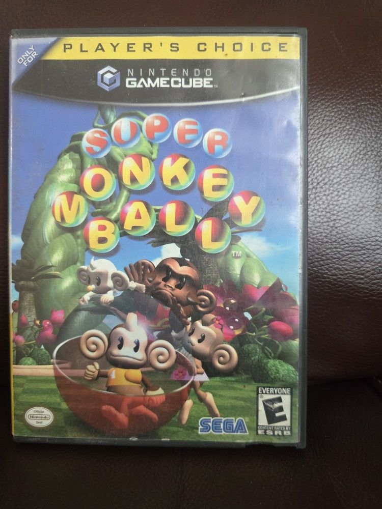 Super Monkey Ball GameCube Game