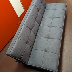 Gray Futon / Couch 