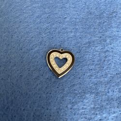 Vintage Heart Charm