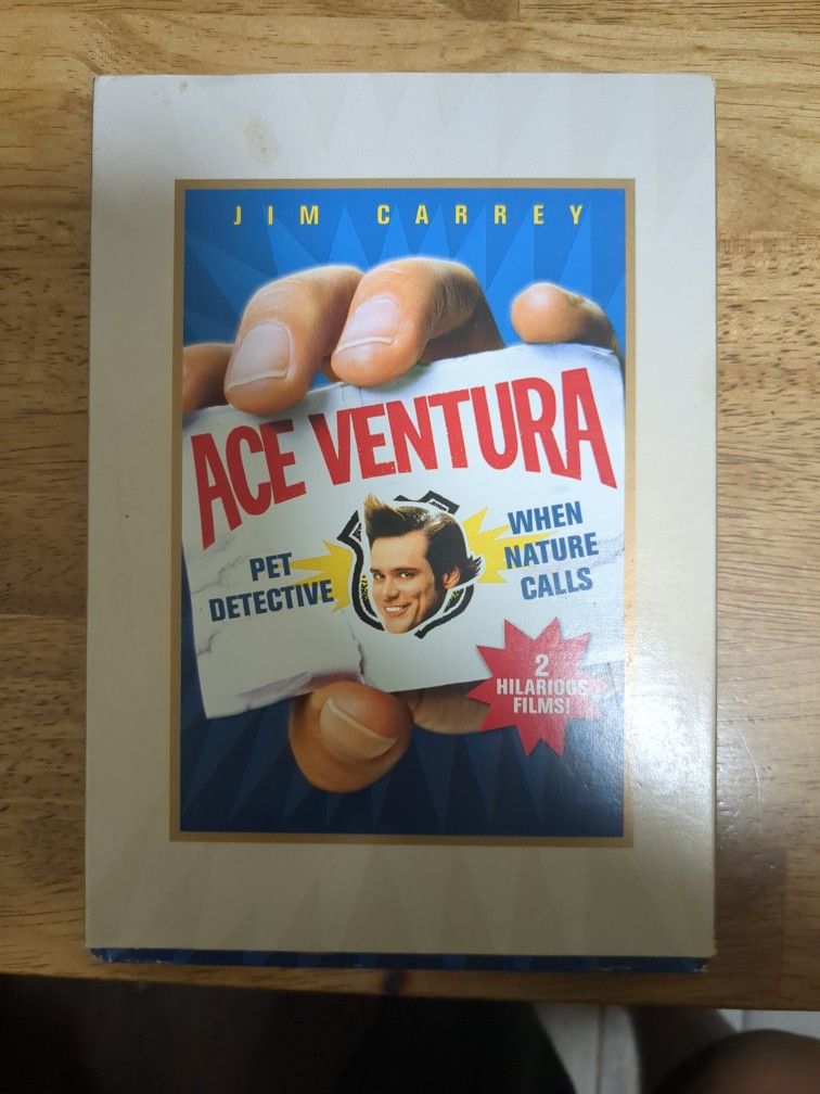 Ace Ventura Pet Detective 3 Movie Set Used DVD
