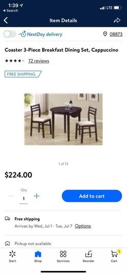 Coaster 3 pc set new never used sealed