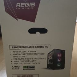 MSI Aegis Gaming Desktop – AMD Ryzen 9 9900X – GeForce RTX 5080 – 32GB RAM - 2TB SSD FIRM PRICE