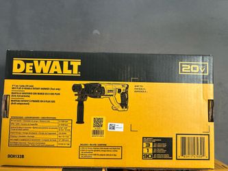 Dewalt 20V MAX Cordless Brushless 1 in. SDS Plus D-Handle Concrete and Masonry Rotary Hammer (Tool Only)