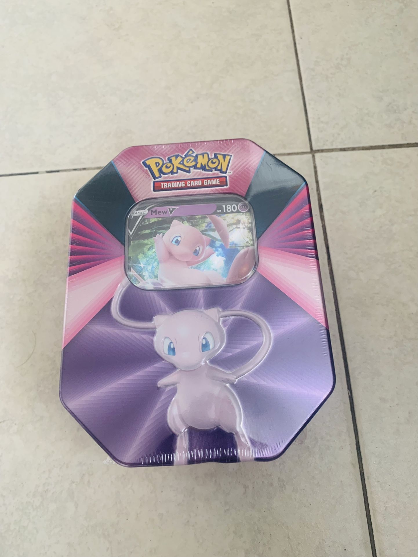 pokémon trading card game mew v box exclusive Collection you may draw cards until you have 3 cards in your hand Pokemon TCG Mew V Box