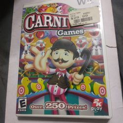 Nintendo Wii Game Carnival Game Used