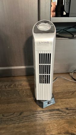 Living Solutions Oscillating Tower Fan – 3 Speeds