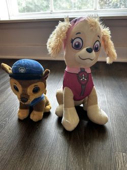 Ty beanie baby chase paw patrol Nickelodeon spin master skye plush stuffed anima