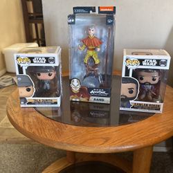 Star wars and Avatar toys