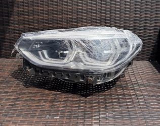 2018 2019 2020 2021 BMW X3 X4 Left Driver Side Adaptive Headlight OEM 8739657-04