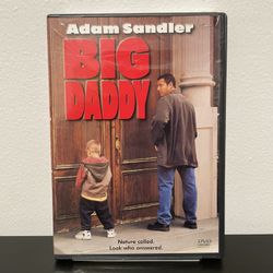 Big Daddy DVD Sticker Sealed Adam Sandler Comedy Jon Stewart Widescreen 1999