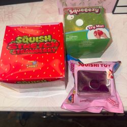 Squishy Toy Bundle – Set of 3