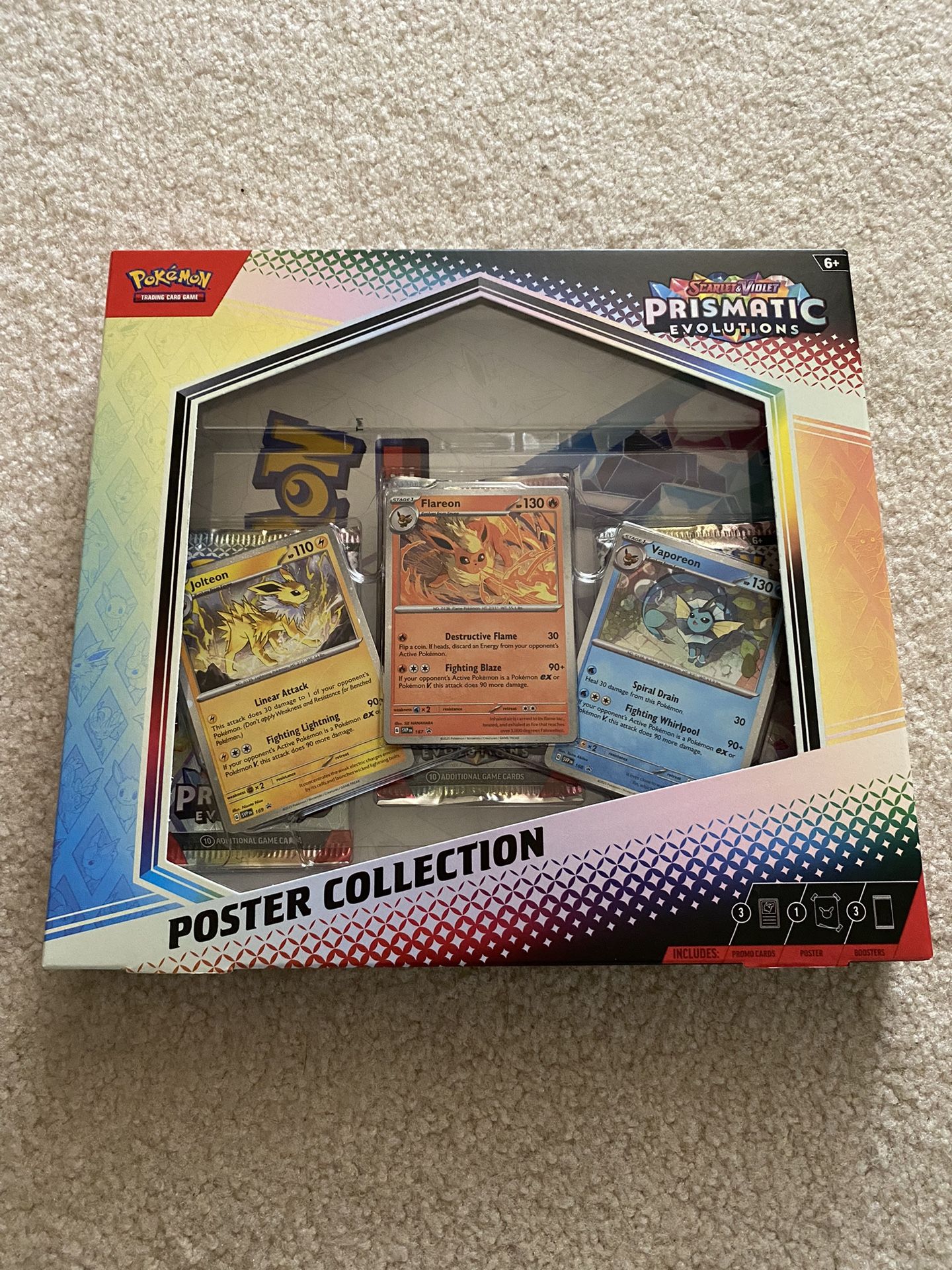 Pokemon Prismatic Evolutions Poster Collection
