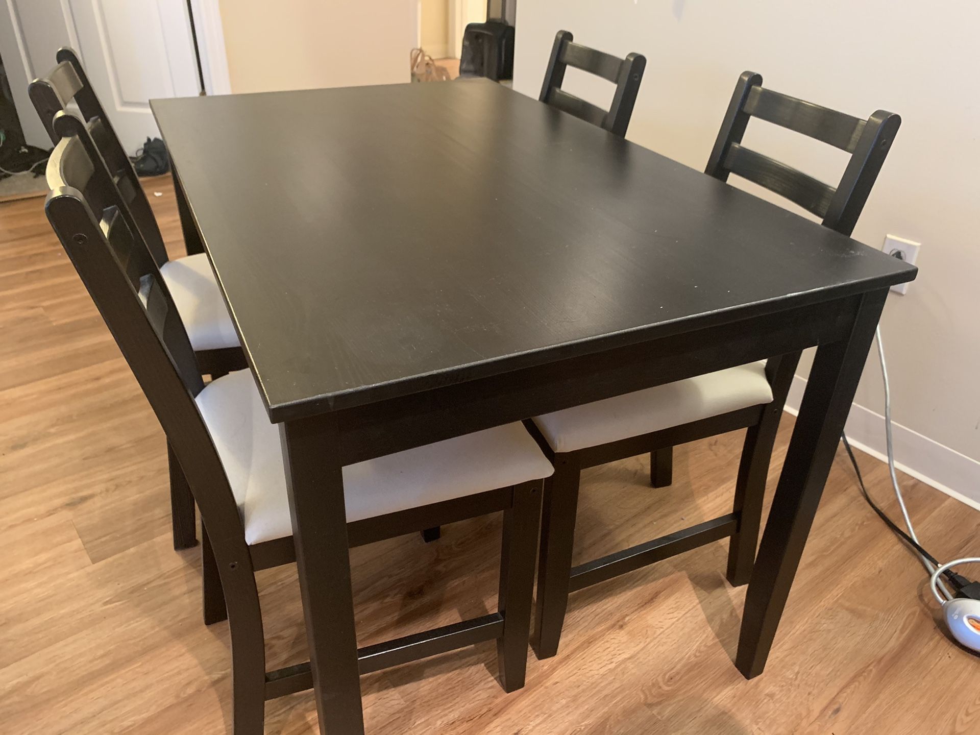 IKEA Dining table with 4 chairs