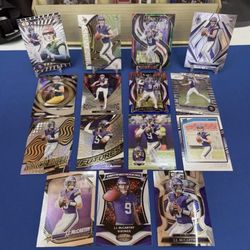 2024-25 JJ McCarthy Rookie 15 Card Lot! Phoenix, Illusions, Prizm, Absolute