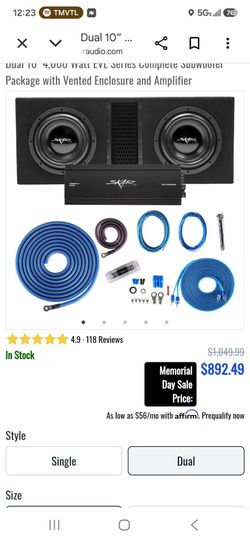 Skar bass Package EVL10