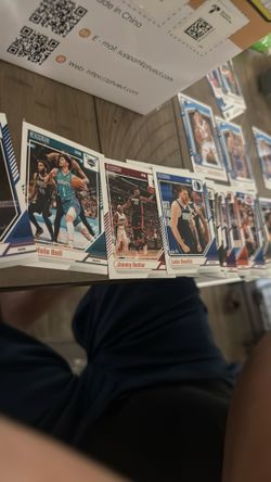 Base Bulk Luka Donic, Jimmy Butler, And Lamelo Ball. 100 Base Cards