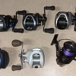 Shimano And 13 Fishing Reels