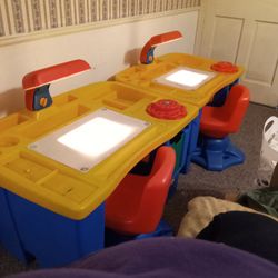 Little Tykes Desks With Matching Chairs