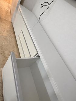 White sideboard from IKEA