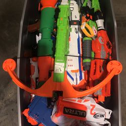 Arsenal Of Nerf Guns